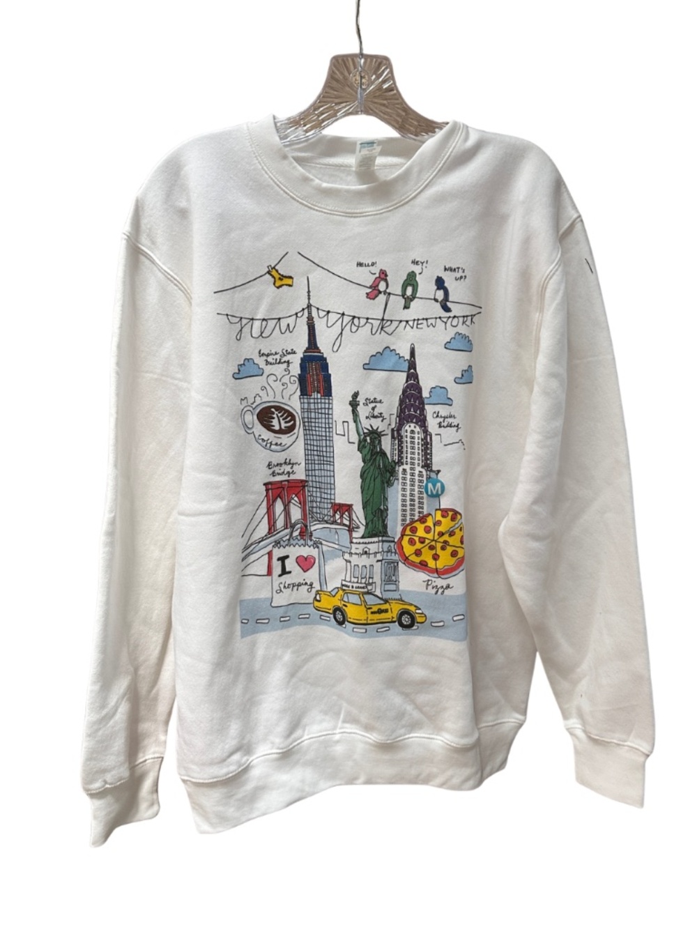 LIKE NEW Lane Seven New York Graphic Crew Neck Sweatshirt - Women's Medium